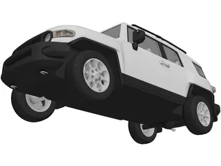 Toyota FJ Cuiser (2011) 3D Model