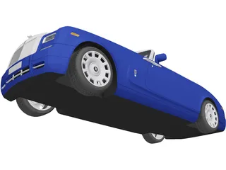 Rolls-Royce Phantom Drophead Coupe (2013) 3D Model