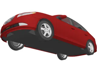 Hyundai Elantra (2008) 3D Model