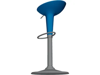 Bar Stool Bombo 3D Model