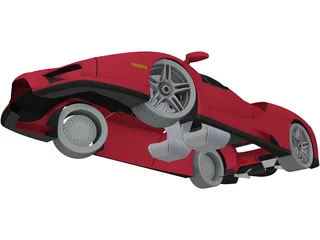 Ferrari Enzo 3D Model