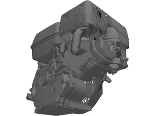 Honda GX240-270 Engine 3D Model