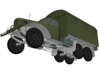 ZIL 157 3D Model