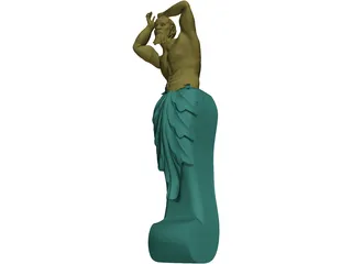 Atlas Statue 3D Model