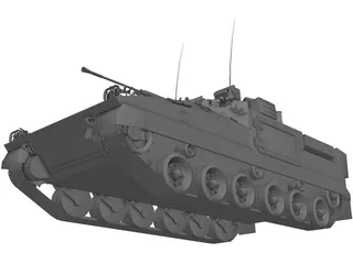 MCV-80 Warrior 3D Model