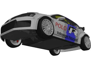 Volkswagen Polo WRC 3D Model