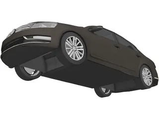 Volkswagen Passat (2011) 3D Model