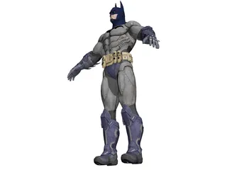 Batman Armoured 3D Model