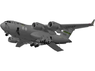 Boeing C-17 Globemaster III 3D Model