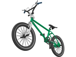 BMX Bike 3D Model