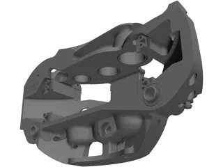 Brake Caliper AP Racing CP6766-1cd 3D Model