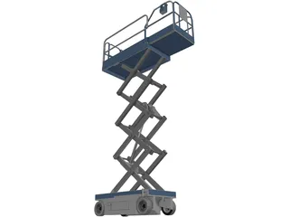 Scissor Lift 3D Model