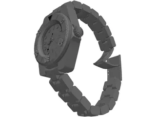 Rolex Watch 3D Model