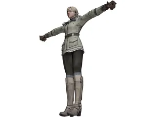 Sherry Birkin 3D Model