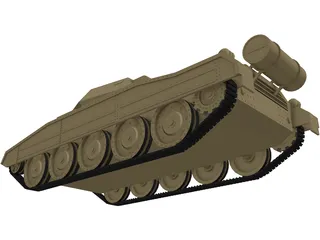 Crusader Tank 3D Model