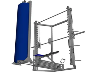 Smith Machine 3D Model