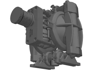 Wilden Pump 3D Model