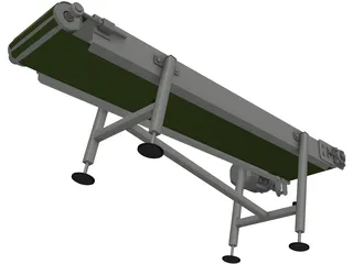 Conveyor Belt 3D Model