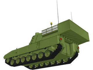 Howitzer 155 mm 3D Model