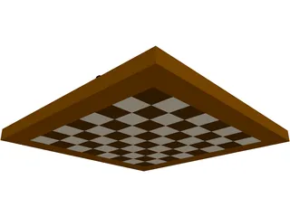 Chess Game 3D Model