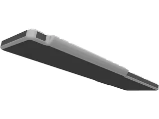 Dell Keyboard 3D Model