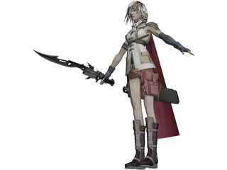 Lightning 3D Model