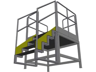 Platform 3D Model