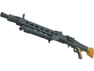 MG 42 3D Model