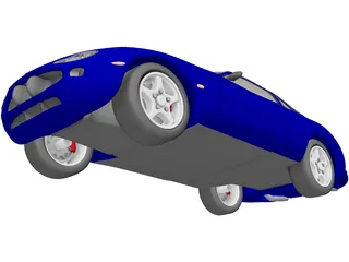 Jaguar XKR 3D Model