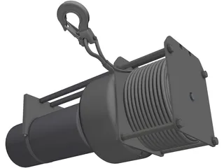 Winch 3D Model