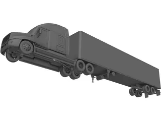Freightliner Cascadia 3D Model