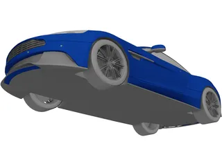 Aston Martin Vanquish (2013) 3D Model