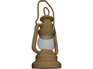 Ramadan Lantern Old 3D Model