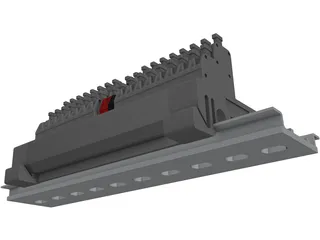 Terminal Block SVN-32DT 3D Model