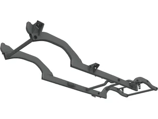 Suzuki Vitara Chassis 3D Model