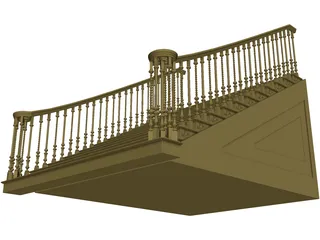 Stair 3D Model