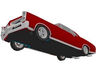 Pontiac GTO (1966) 3D Model