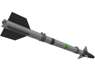 AIM-9 3D Model