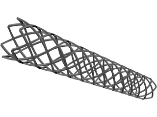 Vascular Stent 3D Model