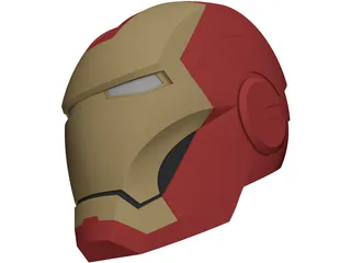 Iron Man Helmet 3D Model