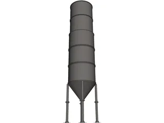 Silo 3D Model