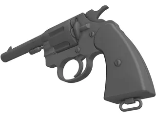 Colt .45 1917 3D Model