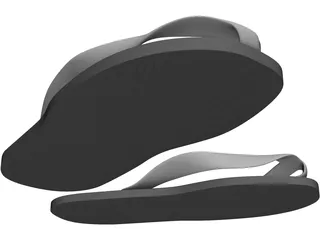 Slippers 3D Model