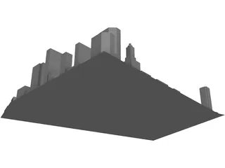 Minneapolis Washington Square 3D Model