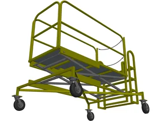 B4 Maintenance Stand 3D Model