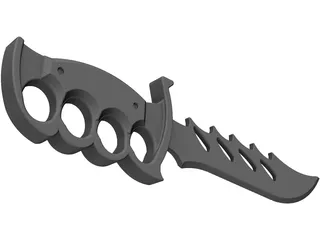 Knife 3D Model