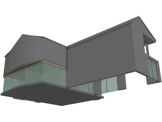 Modern House 3D Model