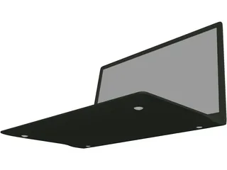 Notebook Samsung 3D Model