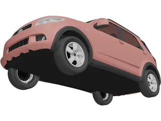 Toyota Rush (2006) 3D Model