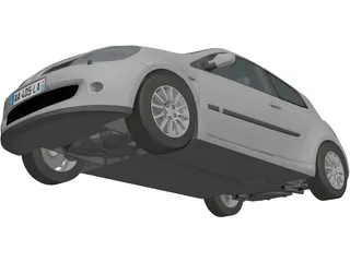 Renaul Clio RS (2007) 3D Model